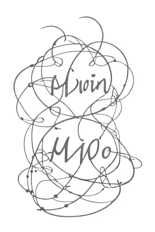 Kids Names Intertwined