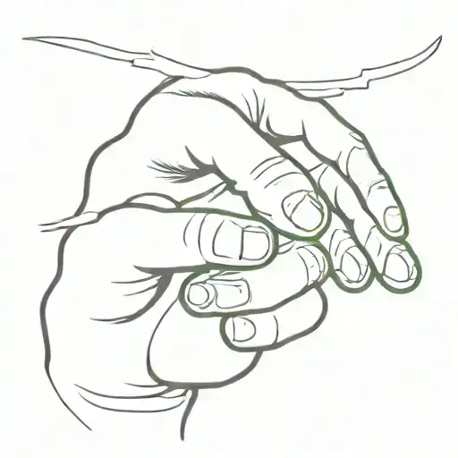 Goose Fist Bumping A Dog