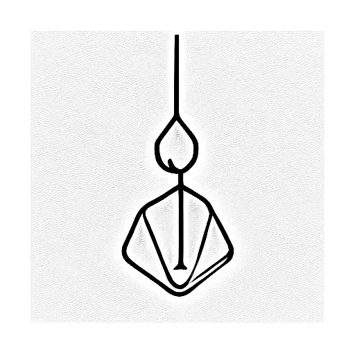 Elephant Tusk Only On A Pendant With D20