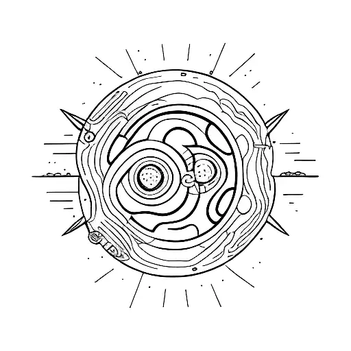 A Woman With A Black Hole In Her Chest