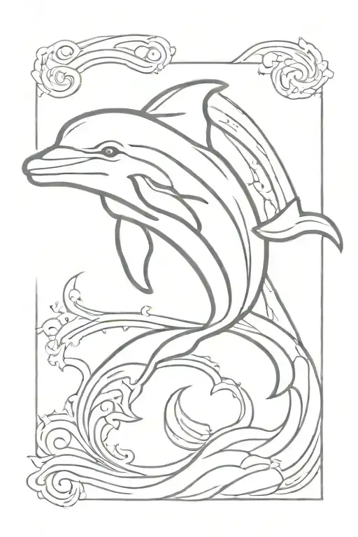 Dolphin Polynesian Streamline