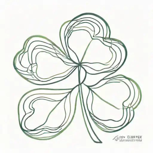 4 Leaf Clover With 28 Inside