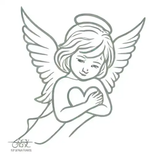 Children Angel Heart
