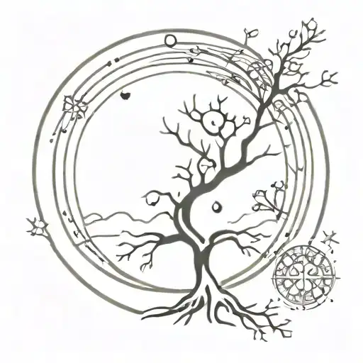 Tree Of Life And Time And Space