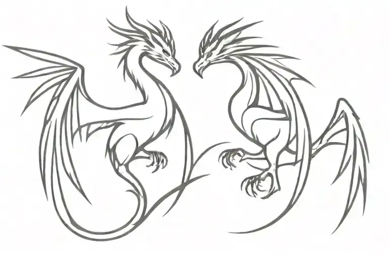 Dragon And Pheonix