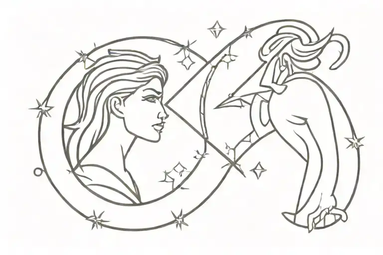 Awuarius And Sagittarius Sing