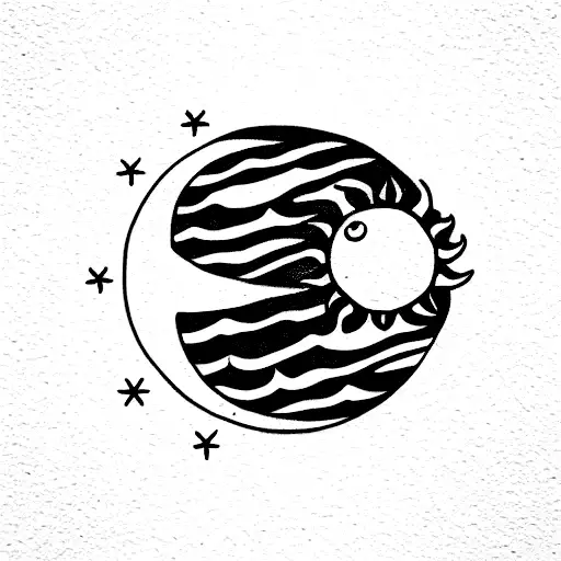 Matching Sun And Moon