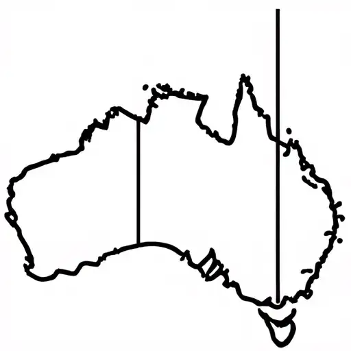 Minimal Female Civil Engineer With Australia Map