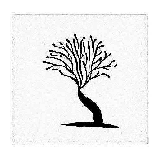 Valiente Word With A Pomarrosa Tree