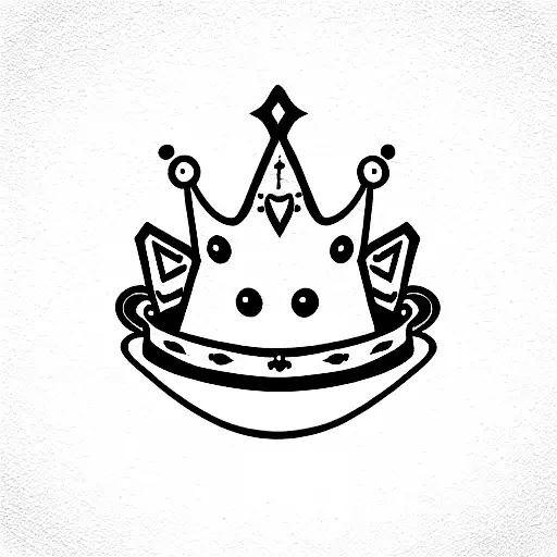 Guinea Pig With An Animated Crown