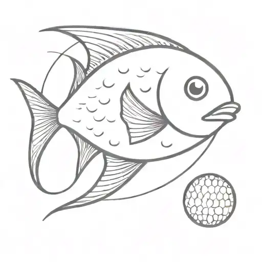 Fish Golf Ball