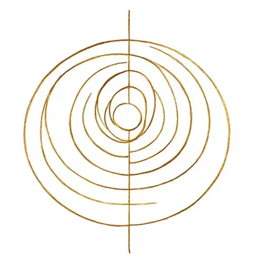 Golden Ratio Spiral Galaxy