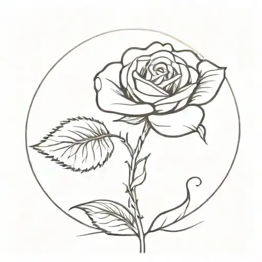 Rose With Stem Name