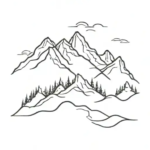 Cool Mountain Range