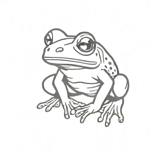 Frog With Pistol