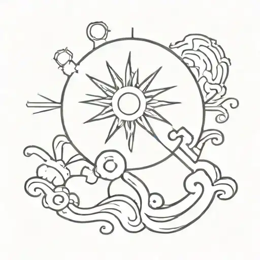 Sun And Puzzle Piece