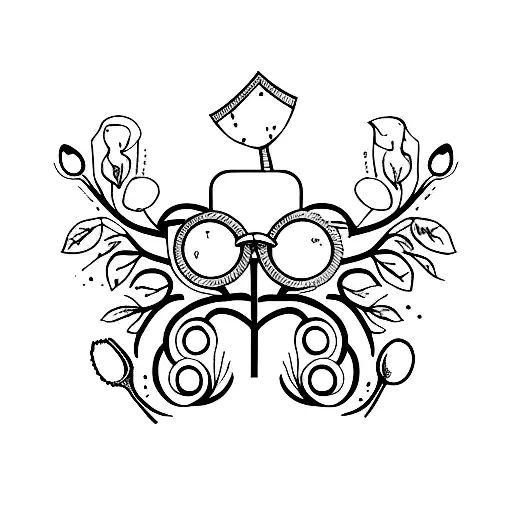 Book With Tree Growing Out Of It With Fork