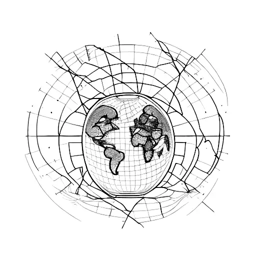 A World Map With Dotted Lines Tracing Your Past And Future Travel Routes