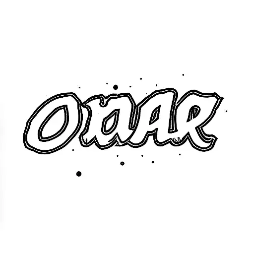 The Word Omar With Even More Shading