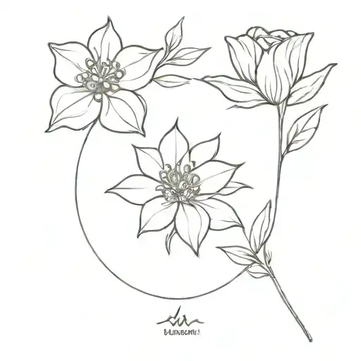 January August And December Birth Flower
