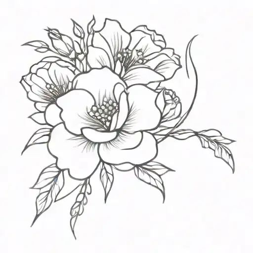 Birth Flower Bouquet