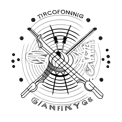 Guitar Strings Transforming Into Football Laces