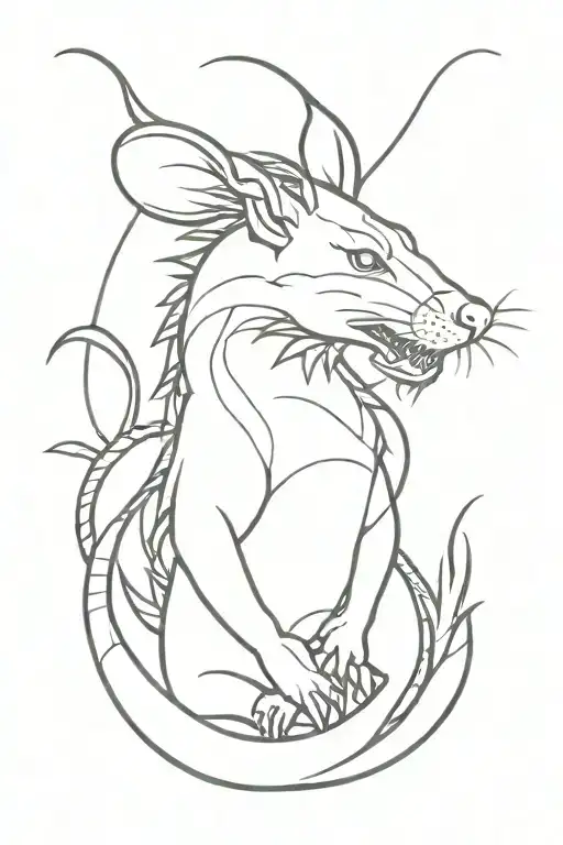 Rat And Dragon