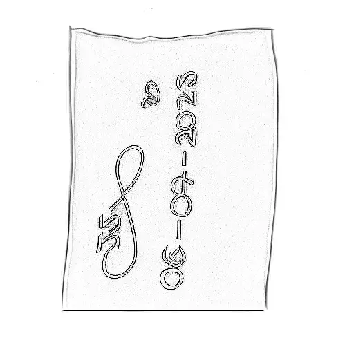 An Infinity Symbol On A Piece Of Paper