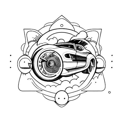 Combine Your Favorite Car Model With A Celestial Theme