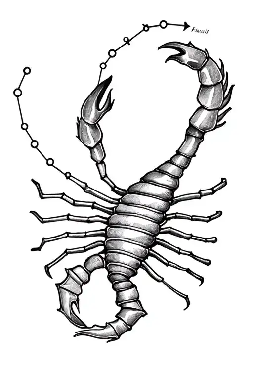 Sexy Scorpio Constellation