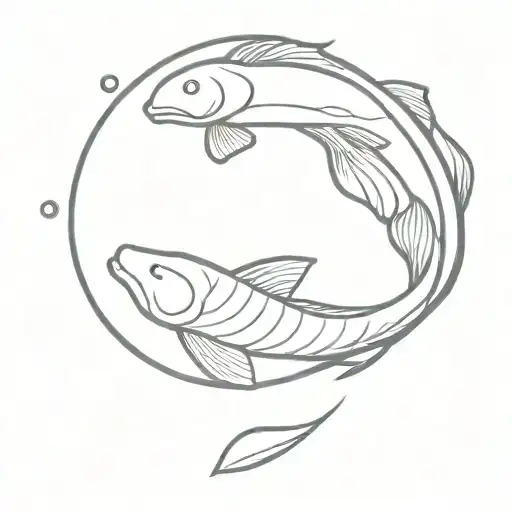 Koi Fish Yin Yang