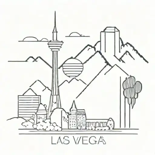 Las Vegas With Colorado Mountains Transition