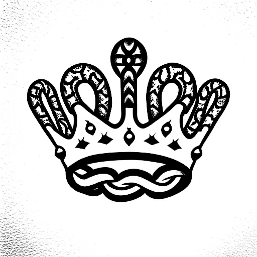 King's Crown With Snakes