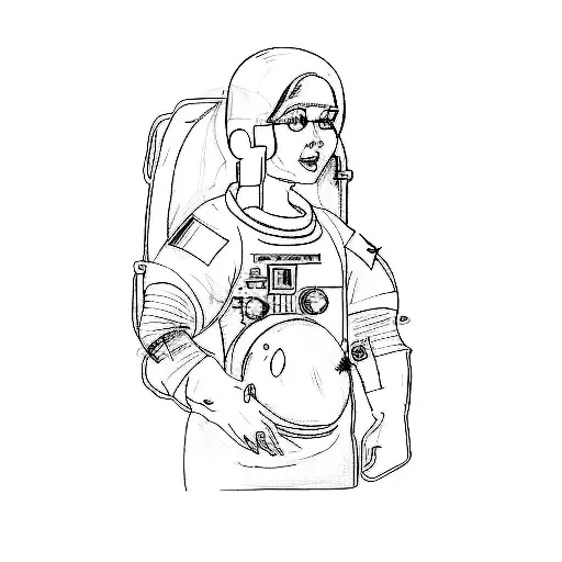 A Woman Astronaut