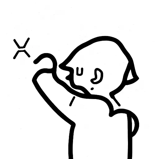 Little Boy With A Backpack Looking A Direction Post