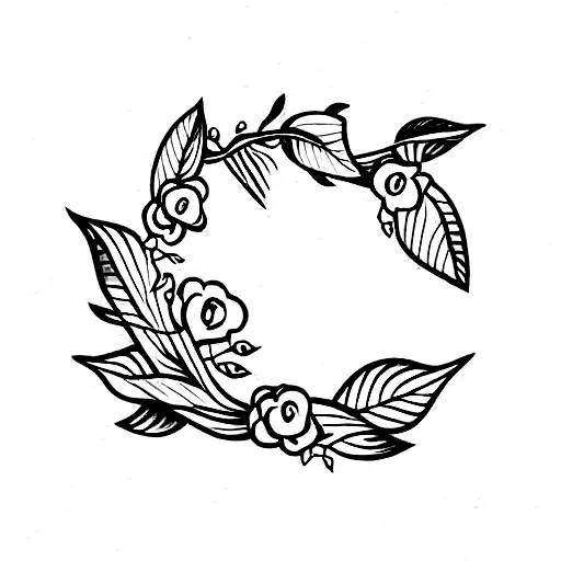 Strawberry Vine As A Crown