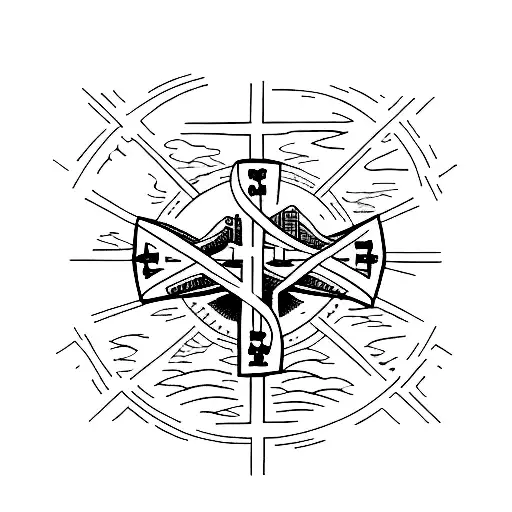 New Hampshire Coastline Turned Into Christian Cross