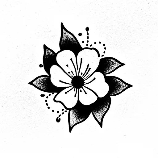 3 Flowers On A Cloud