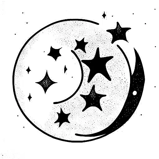 Moon And Stars