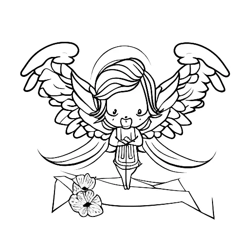 Angel Masculine Simple