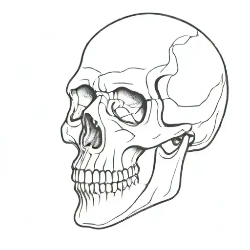 Skull Profile No Teeth