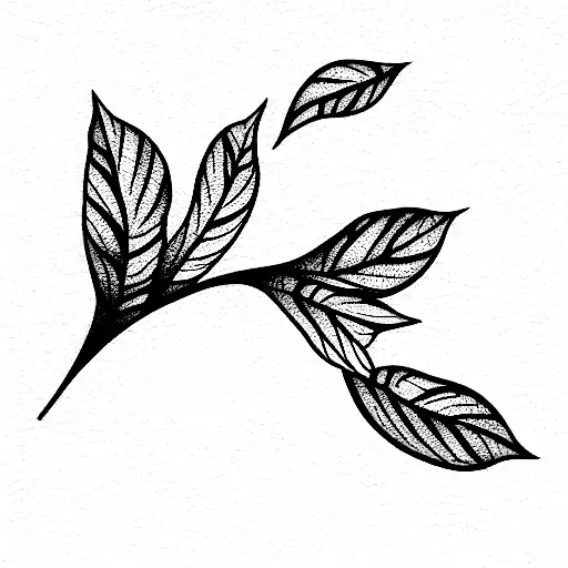 Vine With Lenga Leaves