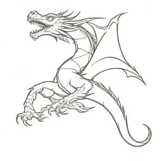 Haku Dragon Flying