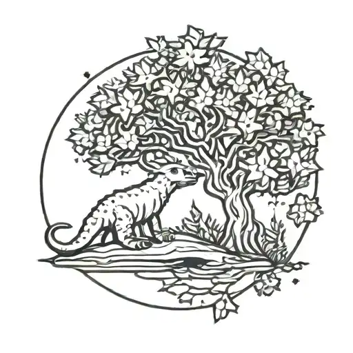 Littlefoot Eating Tree Star