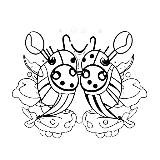 Ladybug And Pepsi Logo