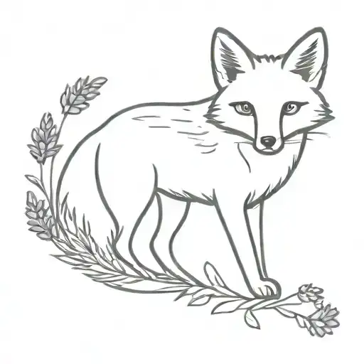 Fox And Lavender