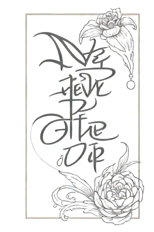 Never Give Up In Chinese