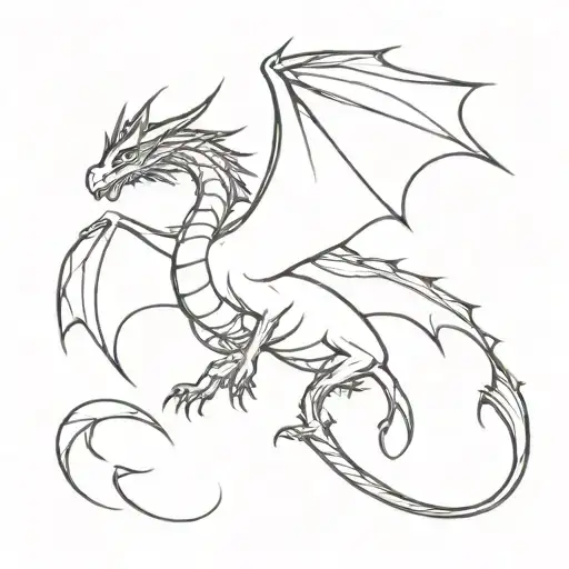 Dragon Flying
