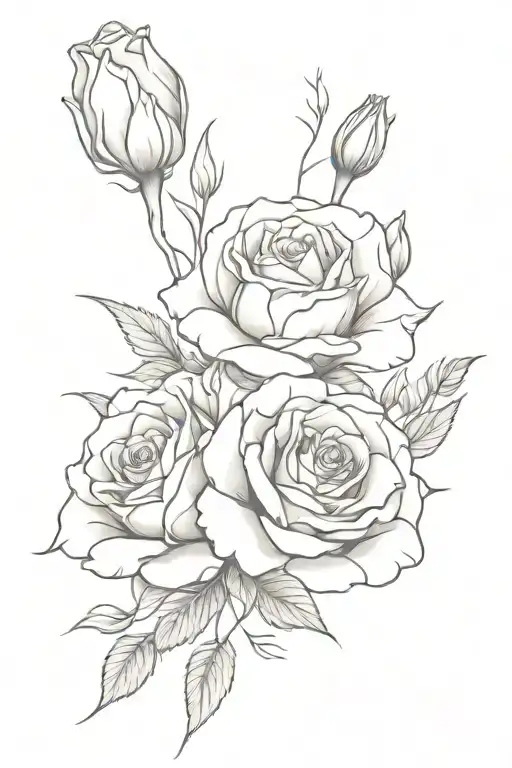 Carnation And Rose Bouquet