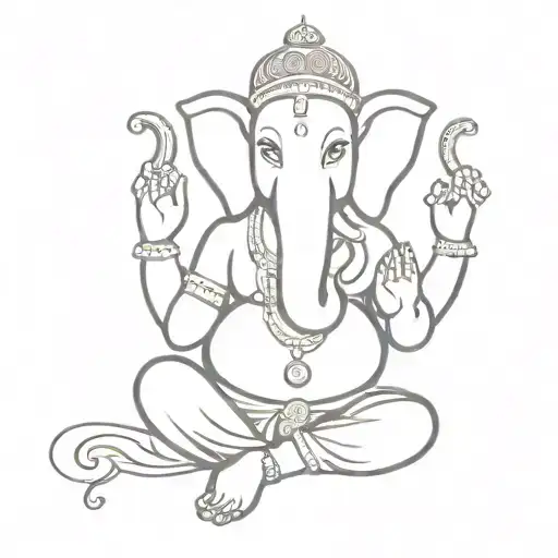 Male Ganesha Full Body